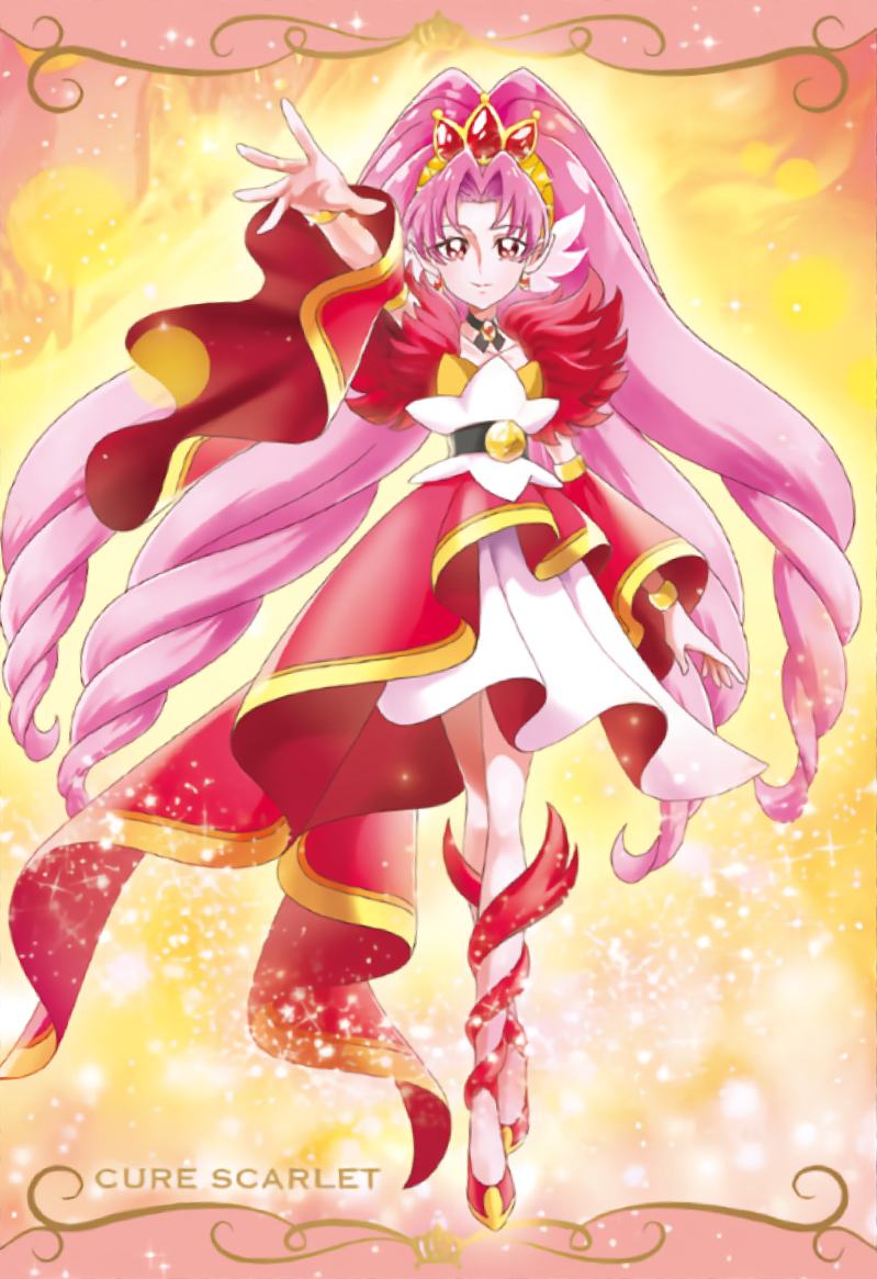 Precure Card Wafer: Cure Scarlet ❤️