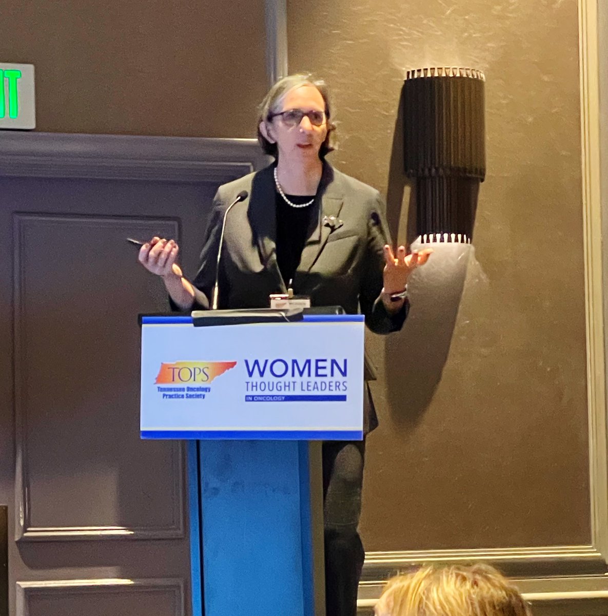 Dr. Kimryn Rathmell, MD, PhD, Director of the National Cancer Institute, kicks off the TOPS Women Thought Leaders in Oncology Conference #TOPS2024 #Interna_Womens_Day #dayshy #WomensHistoryMonth #oncology #medical