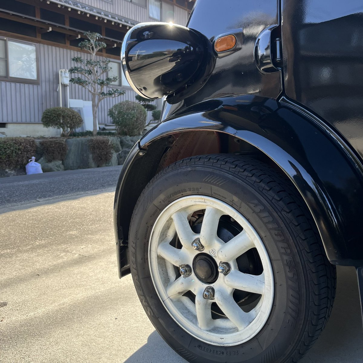 Buzaemon1's tweet photo. 今日のお仕事はミゼット2カーゴで移動。陶ばいせんの広告用のマグネット、忘れてきた💦
#ミゼット2 #midget2 https://t.co/GpyqkPYQy1