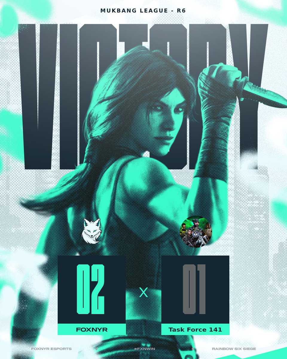 🎉Lets go, it was a victory!🎉

The R6 teams match against Task Force 141
in the <a href="/mukbangleague/">MukBang</a> was a banger 🚀

GG Task Force 141

🦊And our team is ready for what is next to come!

#FXNWIN #FoxnyrEsports #RainbowSixSiege