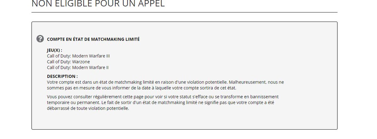 ZdChoks's tweet photo. Voila trop bien @CallofDuty je me fait shadowban Pourquoi???? Parce que sa fait 3 jour que je m'entraine manette et du coup ont me report car je profite pleinement de l'aim assist rien a dire de plus sur ce cheat autoriser normalement . https://t.co/mRjXS5O0y9