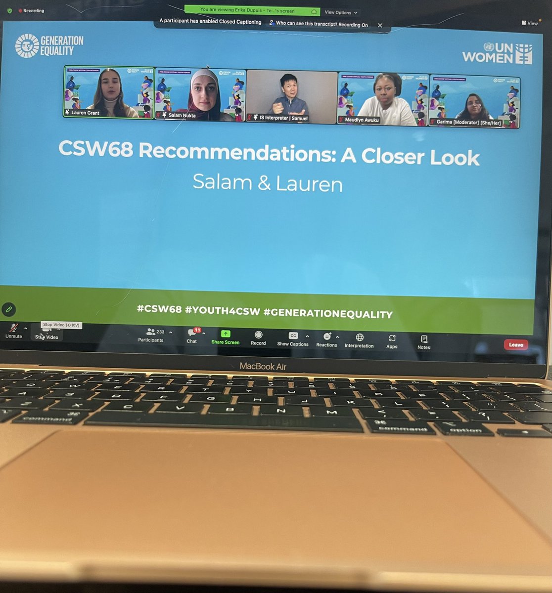 Maudlyn_Awuku's tweet photo. I participated in PRE #CSW68 Youth Forum by @UN_Women discussing "Youth drive #genderequality by tackling #poverty N strengthening institutions" @UN_CSW.
▪️https://t.co/5ejHdz2oYt
#GenerationEquality #Youth4CSW
#inspireinclusion #IWD
#maudlynakosuaawuku #anijieglobalfoundation https://t.co/3moYNwrdD0