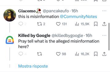 Imagine posting bs then blocking people for pointing it out. 

“it WaS JUst ShitpoSTIng”

 <a href="/killedbygoogle/">Killed by Google</a> top 🤡