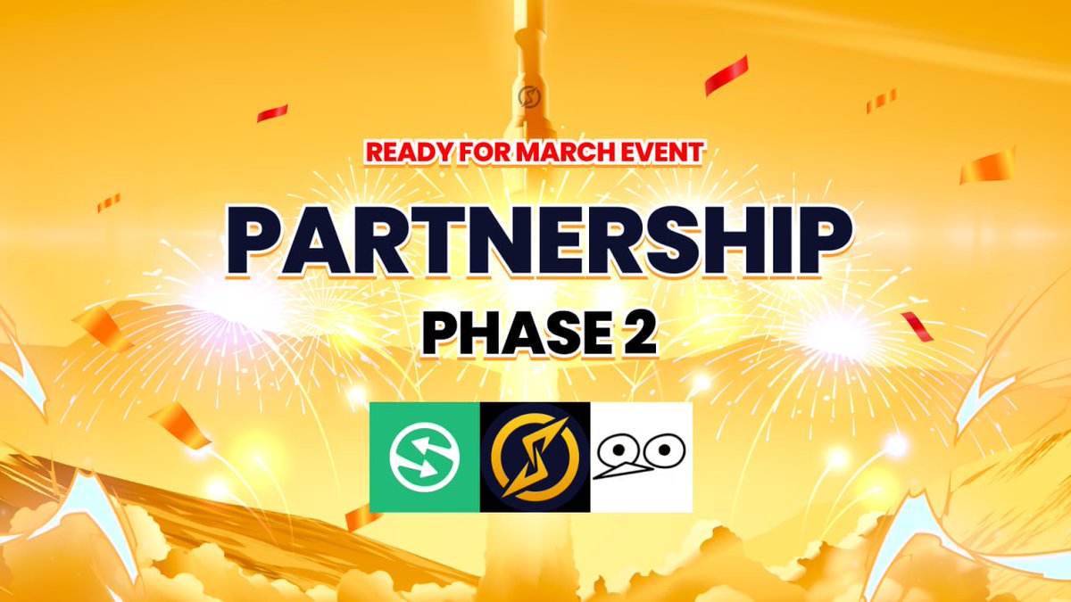 flashpad_io's tweet photo. #Flashpad x #Swing x #Pheasant: Partnership Phase 2⚡️
Flashpad and our two valuable bridge partners are in motion for the second marketing phase with more branding activities.
Everything is lining up for March Event!
Stay tuned ⚡️ https://t.co/631Yfwfj1Y