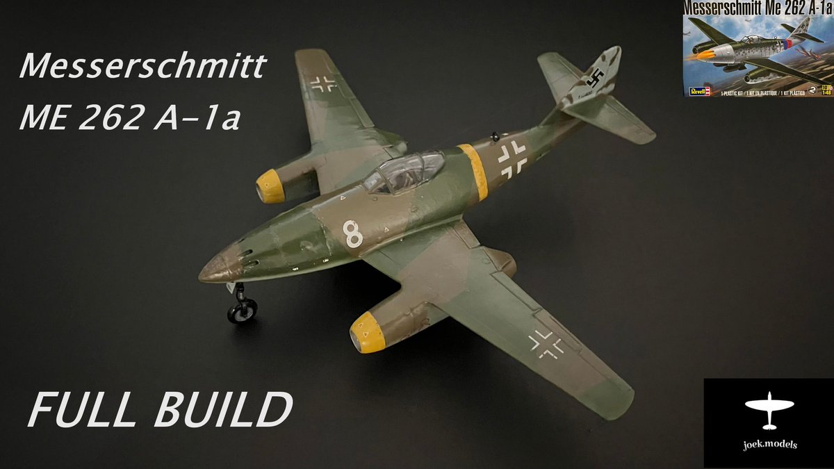 joekmodels's tweet photo. I have recently uploaded a new video on YouTube showcasing the assembly of a plastic model of the Me 262 aircraft. To view the video, simply click on the following link: https://t.co/QywPJ6VBmd.
👍 📺 https://t.co/AYO7pvUYRr