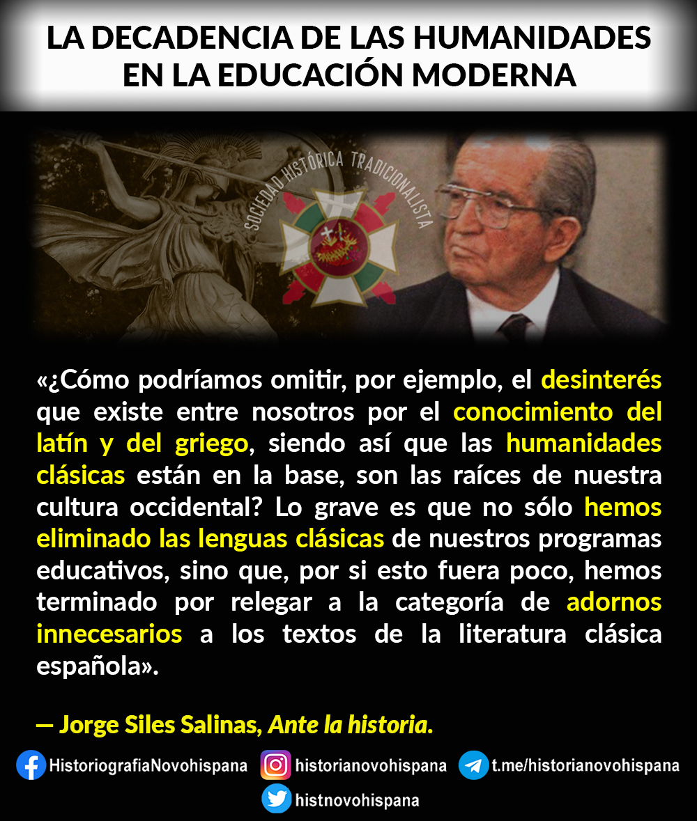 shtradicion's tweet photo. El #estudio de las #humanidades está en decadencia en nuestra #sociedad con la actual 'educación'. Así nos lo explica el pensador boliviano Jorge Siles Salinas (1926-2014). ¿O uds. qué opinan? https://t.co/80osEztPgW