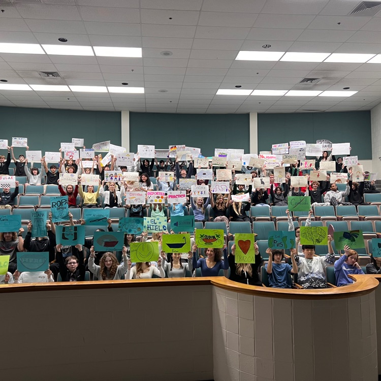 WeAreHickory's tweet image. World Language students ended World Language Week with a fun Word Parade and World Language Trivia ✨ It was great to see the creativity and pride! #worldlanguages #leadwithlanguage