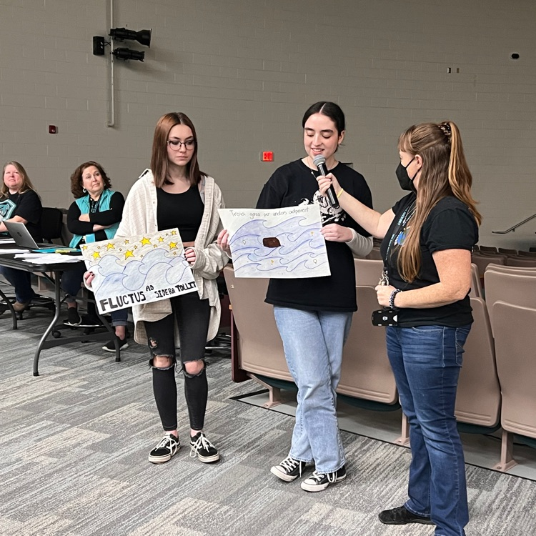 WeAreHickory's tweet image. World Language students ended World Language Week with a fun Word Parade and World Language Trivia ✨ It was great to see the creativity and pride! #worldlanguages #leadwithlanguage