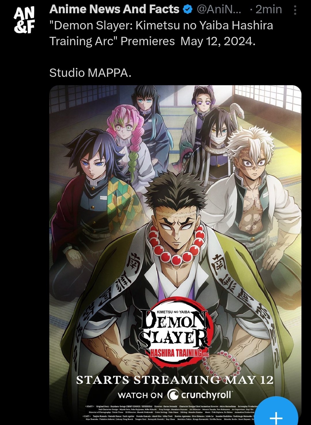 TheDemond😈 on X: KIMETSU NO YAIBA S4 BY MAPPA OH MY FUCKING GOD.  t.cokjfyvCvE6q  X