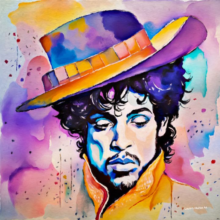 Art of the Day: 'The Musician Prince'. Buy at: ArtPal.com/LauriesArt111?…