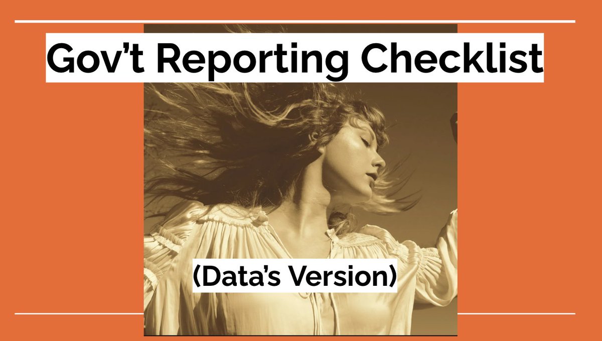 for those who missed our panel on using data in government and policy reporting yesterday, those slides should be on @IRE_NICAR 's tipsheet page for #NICAR24  

here's a preview of what you can expect: