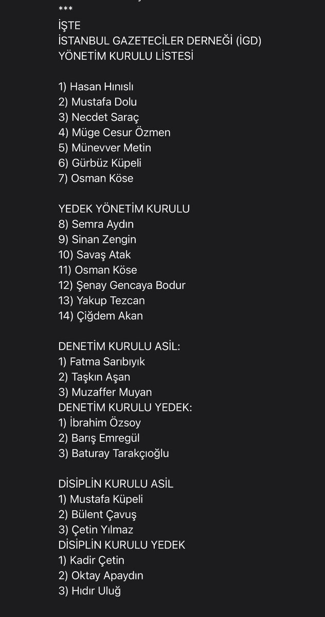 igd_igd's tweet photo. Yeni Soluk Yayın Kurulu Başkanı Hasan Hınıslı, İGD Başkanı olarak seçildi…. https://t.co/x6eomMrAtP