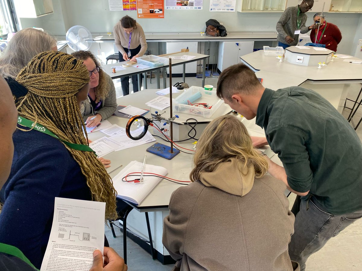 benwford's tweet photo. Great day at #kentphysics24. Glad to have 30 teachers join me to practice A Level practicals and their assessment. Then I got the chance to be inspired by both @ProfBeckyParker and @jesswade! https://t.co/FYv33EZI9K