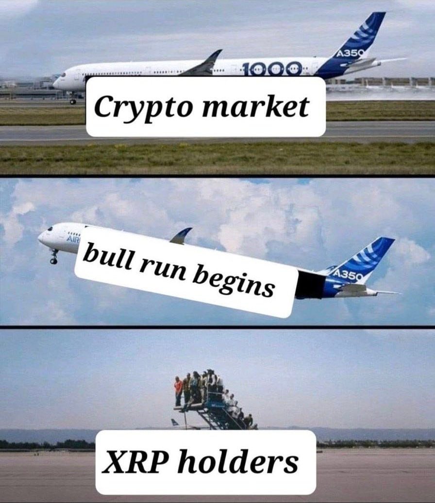 Why is $XRP so behind? 😂