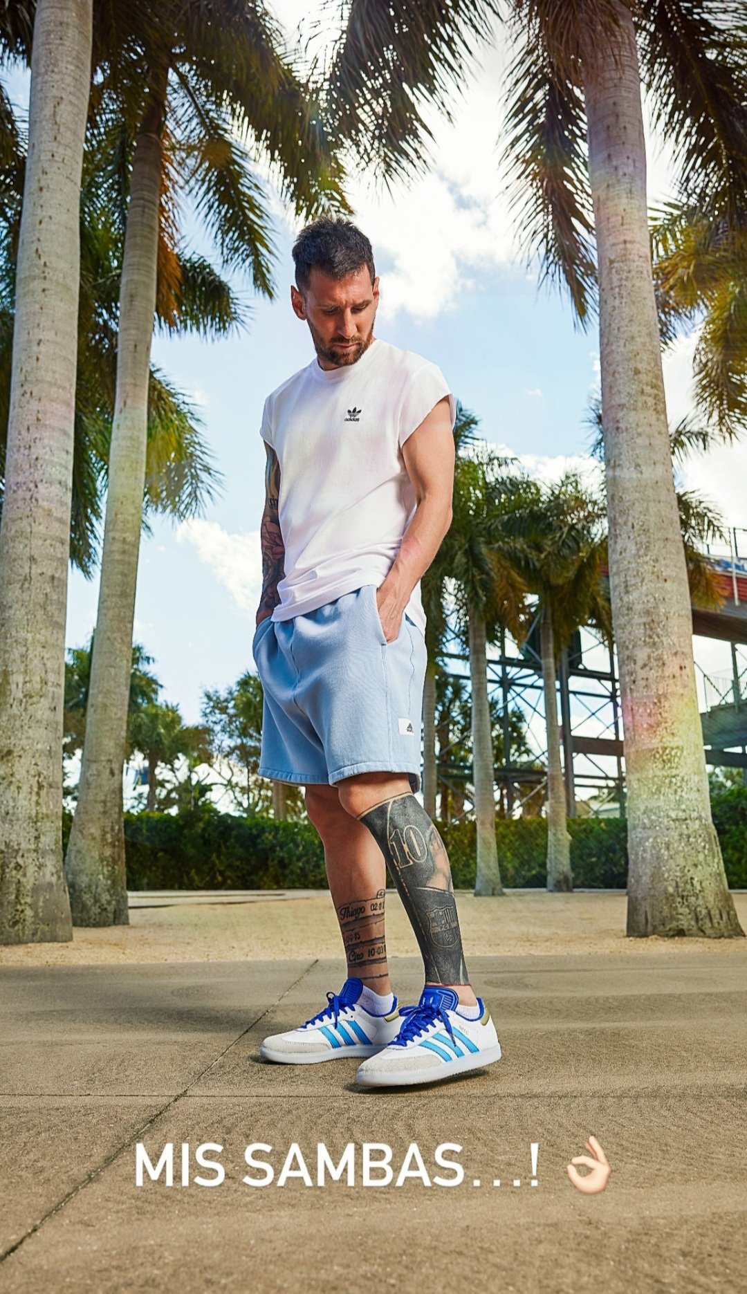 Roy Nemer on X Lionel Messi in his new Adidas Samba shoes. https t Wnbfu7OZqk X