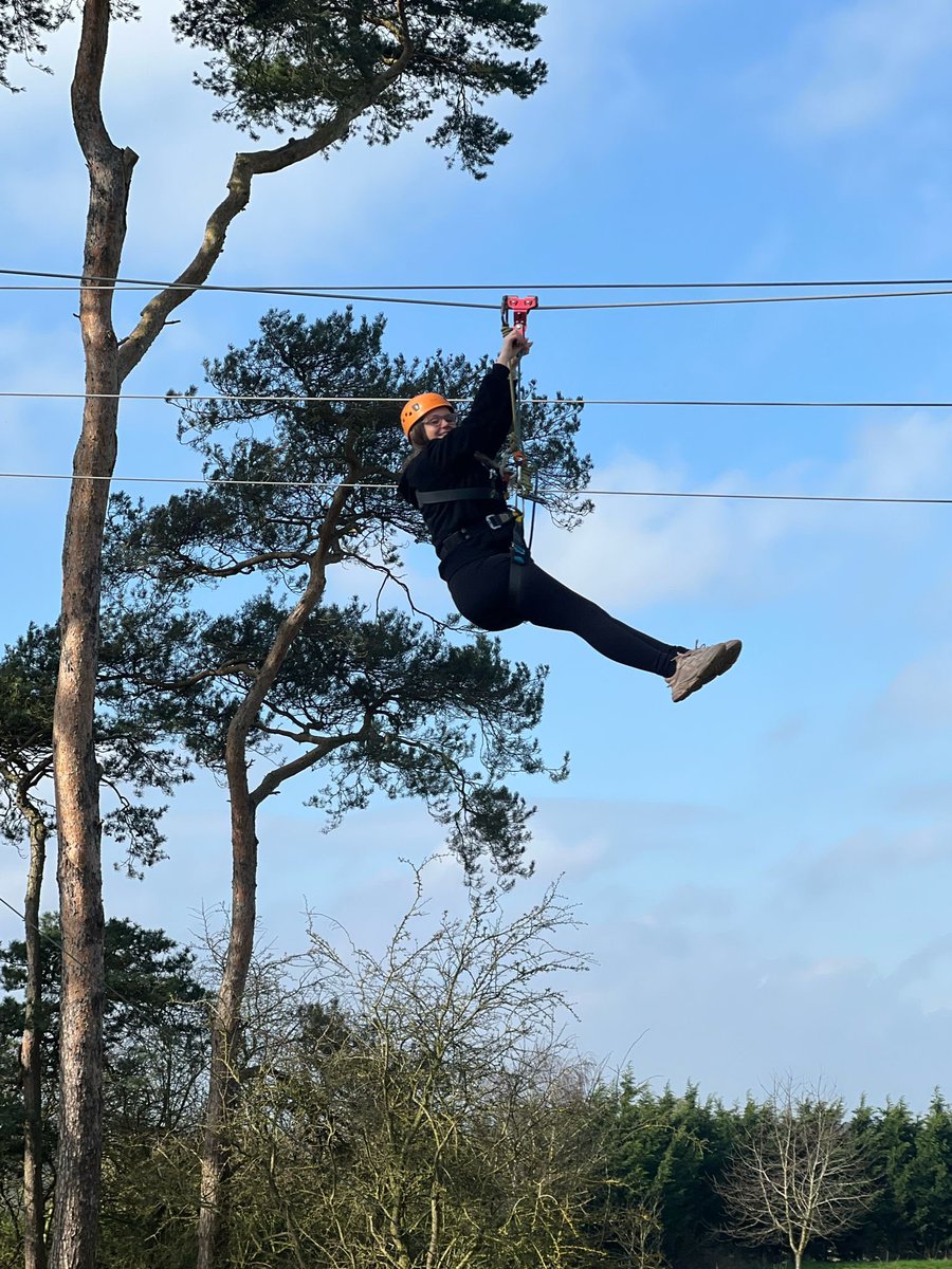 CastleMeadAcad's tweet photo. Yr11 scholars (and staff!) enjoying the PGL Revision Weekend.

English, Maths, Science, RE… zip wire, survivor, archery tag, giant swing and a silent disco thrown in.

The nicest bunch of scholars you might ever meet!

#BuildYourCharacter https://t.co/NcBlco5PMc