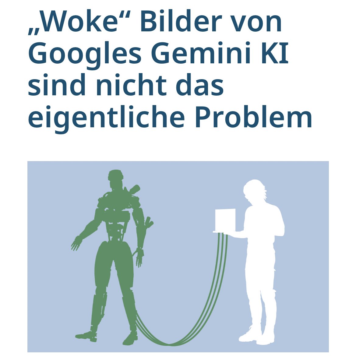 Ist die Google-KI zu '#woke' geraten ...? Dazu aufgefordert, Bilder von deutschen Soldaten aus dem Jahr 1943 zu generieren, lieferte #Gemini Darstellungen von einem schwarzen Mann oder einer asiatischen Frau in Uniform. Der Spott über die übertriebene #PoliticalCorrectness…