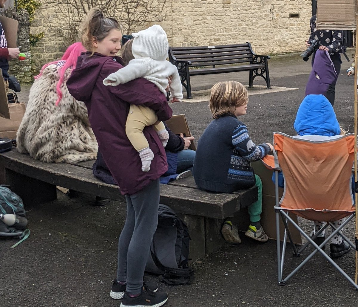 I took my baby daughter to a climate rally today. 💪 Makes me feel weird because I remember my parents taking me to these when I was a kid. How is this still going on, a whole generation later?!?? @MothersRebel @parents4futureG @greenfamiliesuk #iwd #climatejustice