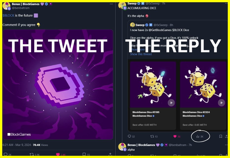 I Gain 1000+ Followers Daily Farming $BLOCK

Want to grow LOTS of followers while HEAVILY farming <a href="/GetBlockGames/">BlockGames</a>?

It's the ultimate strategy for growth and gain, win win!

Here's my fail proof routine for MAX results:

1. Mastering the Search Bar:

Type "$BLOCK min_replies:1