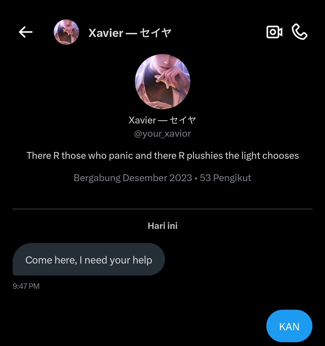 y0urlittlestar's tweet photo. Already guessed what happened, ini udah yang keberapa kalinya and its so funny @your_xavior  😭 https://t.co/HBSrQHdaUv