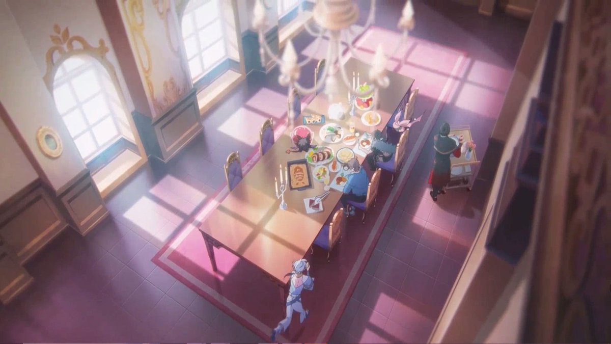 catkinsverina's tweet photo. He cooks A LOT to feed six people (Eiden, Blade, GaruKaru, Aster, Morvay, himself)

Granted GaruKaru eats a lot as well, but pudding, donuts, and cakes for breakfast? He really goes all out when it comes to cooking 🙏

What time did he wake up in the morning to prepare all those? https://t.co/mPsKAef1fq