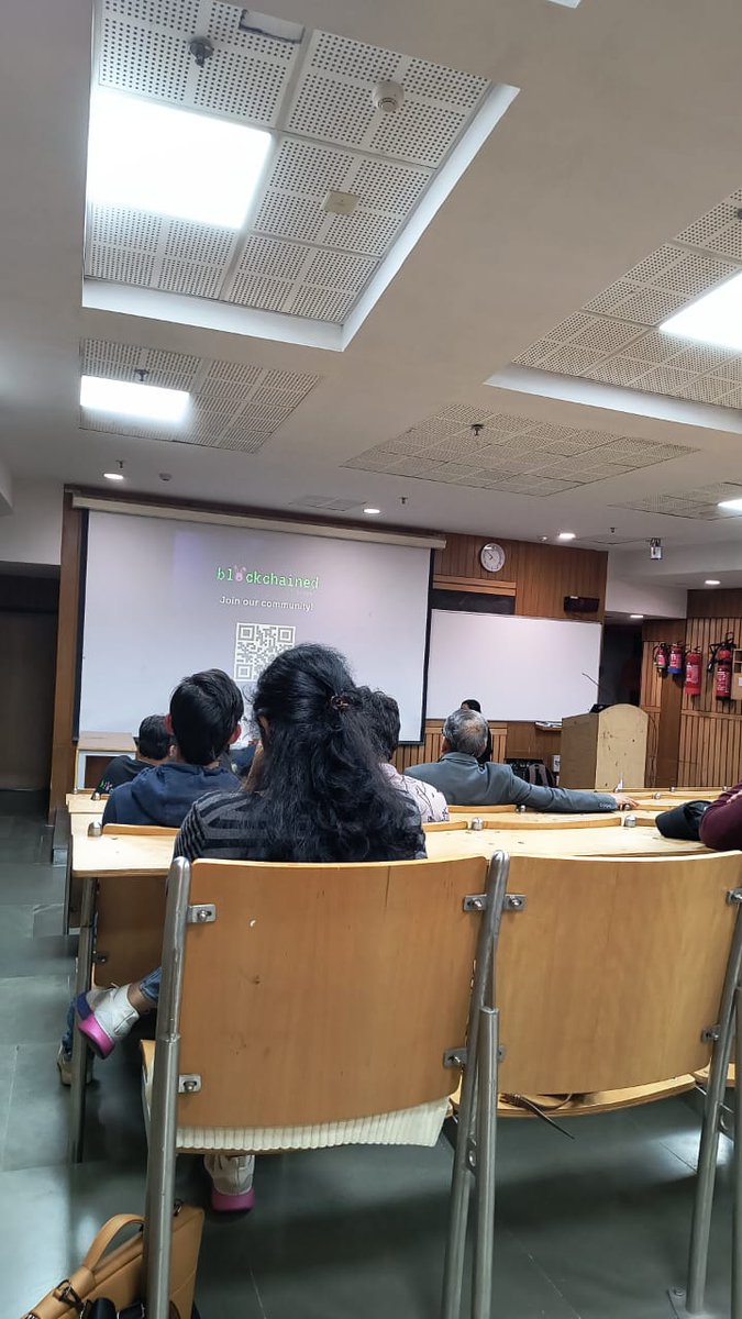 SamiSajjad15's tweet photo. Happy to attend the workshop of the web 3 event at IIT delhi and it will be very helpful for students like us.
@axelarnetwork
@blockchainedind
Very thankful of both of you for this session
It would be appreciated..
#web3
#blockchain
#iitdelhi
#axelarnetwork
#blockchainedind https://t.co/gT1ofakCNC