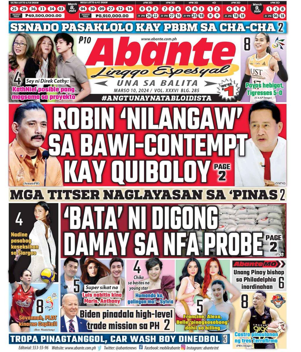 Abante News Online tweet media