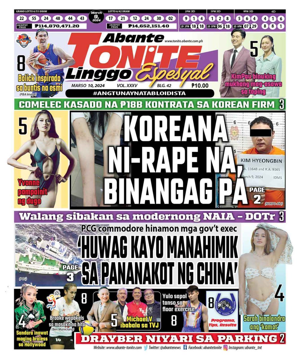 Abante News Online tweet media