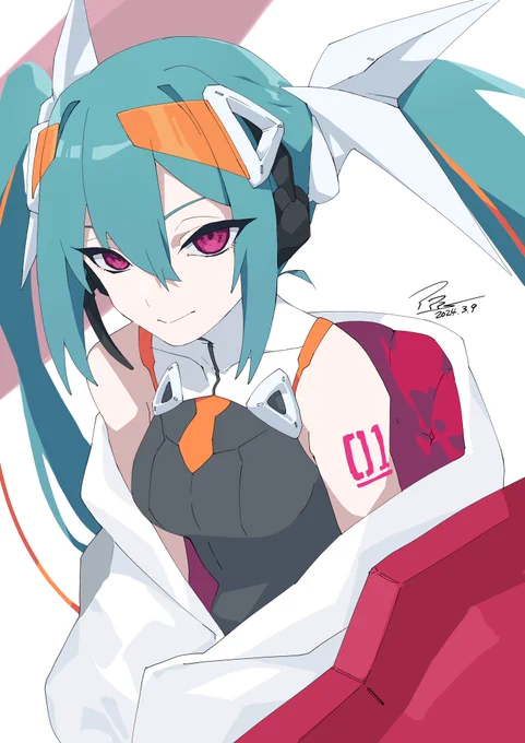オリミクさん#ミクの日 