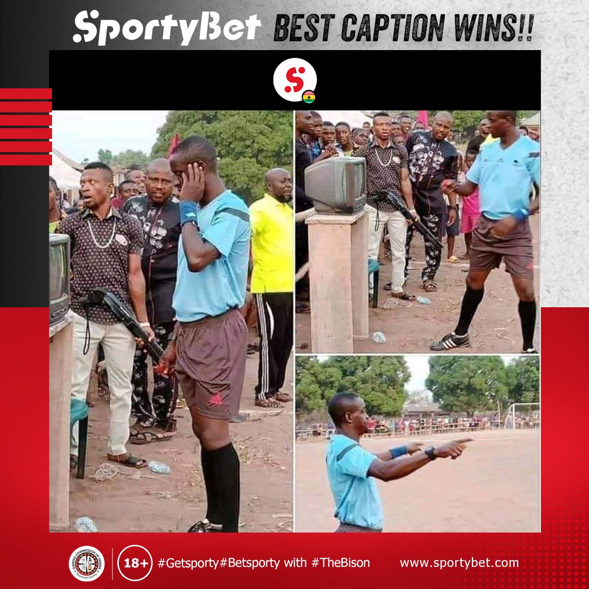 sportybetgh's tweet photo. Throwback to when Monday Stars launched their VAR and set the entire internet on fire in π¬πGhana! π₯
Some fun moments never get old! π
What's the latest caption now?
Share your thoughts!
#SportsHistorySegment #MondayStars #VAR #SportsGenius https://t.co/eS2uFqIhNp
