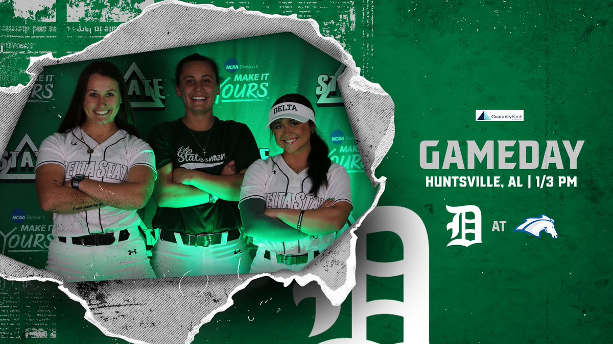 DeltaStateSB's tweet photo. 𝙇𝙖𝙙𝙮 𝙎𝙩𝙖𝙩𝙚𝙨𝙢𝙚𝙣 𝙂𝙖𝙢𝙚𝙙𝙖𝙮
#WhereChampionsPlay 🥎

🆚🐴: Alabama-Huntsville
���📣: Charger Park
🗺📍: Huntsville, AL
⏰: 1 / 3 pm
📺: https://t.co/xcEIQLWgUc
📊: https://t.co/0E9yLTZUKQ https://t.co/WTAHMsed4d