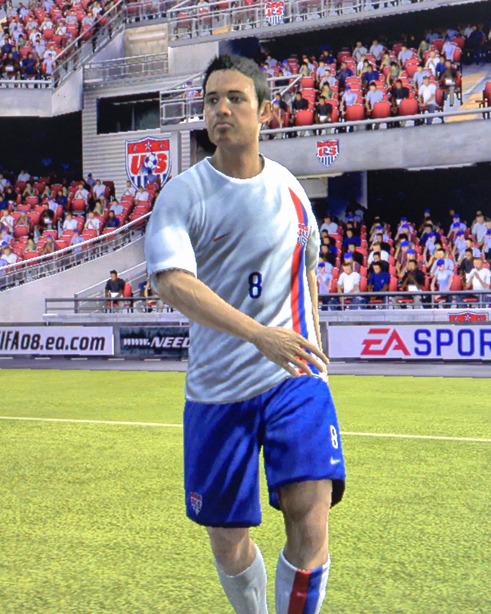 T_I_F_G's tweet photo. 🎂 Happy birthday, Clint Dempsey!
Not entirely sure where you're from, dawg... 🤔
#FIFA08 #HBD https://t.co/Uxpcevchl1