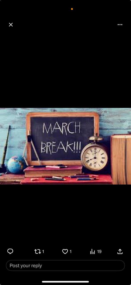 Happy March Break All Saints Family!