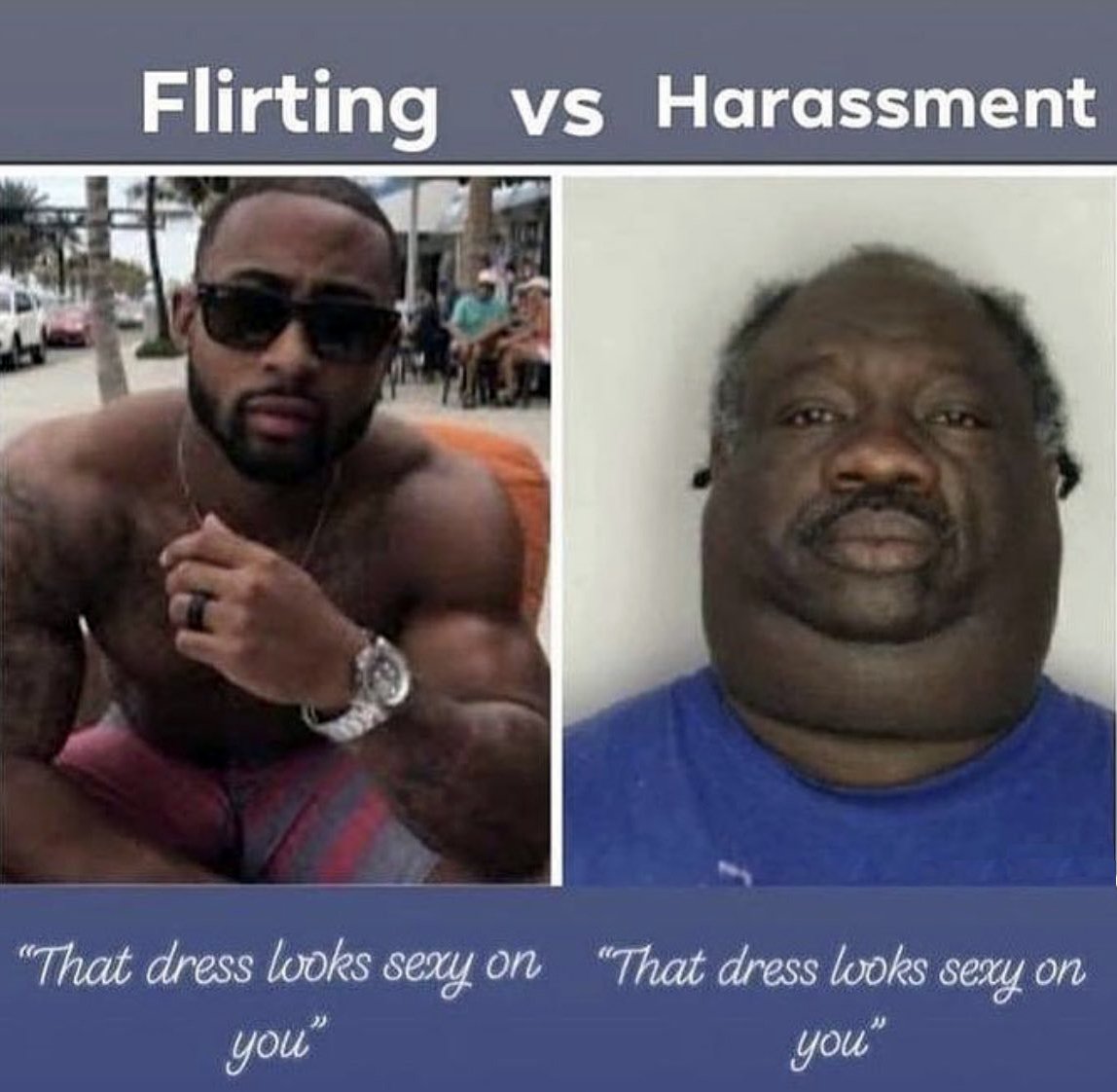 Difference between flirting & harrasment.

#WomanIsABurden 
#FalseCaseDay 
#8thMarchFalseRapeDay