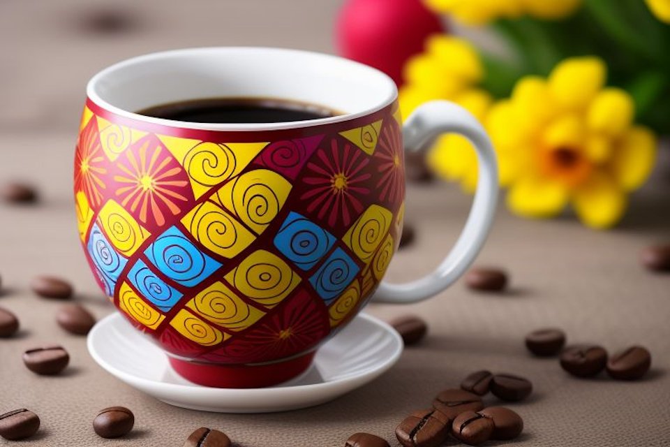 Coffeebeaned1's tweet image. Decorating isn&apos;t just for Eggs!
#coffeeCups #easterCoffee