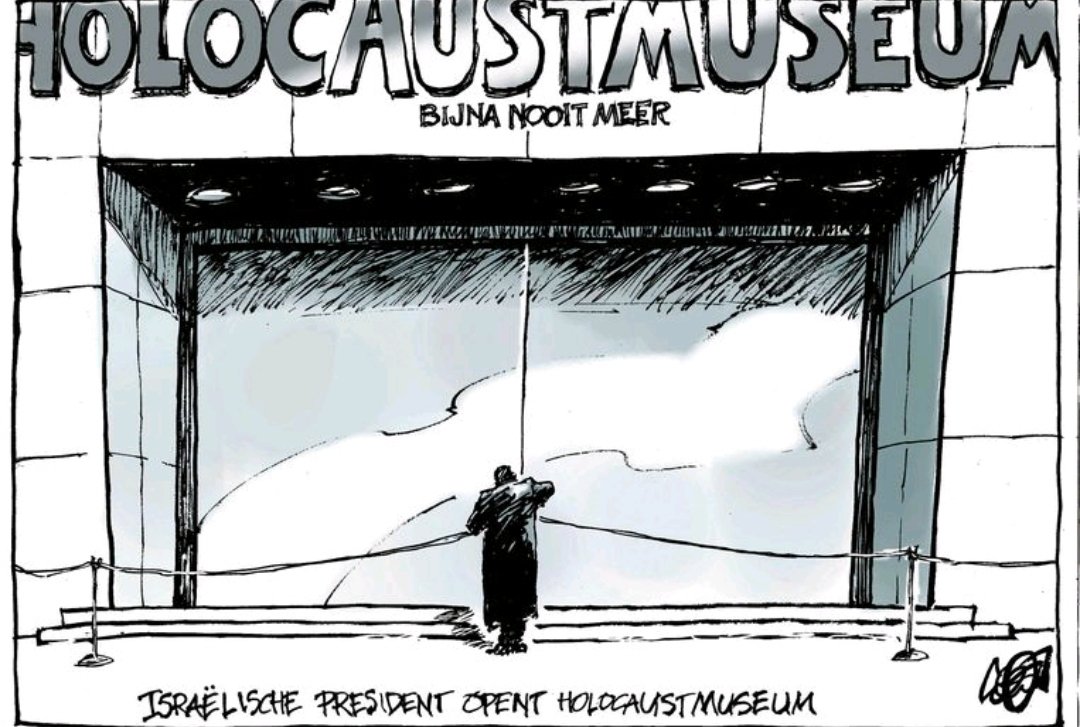 bertbrussen's tweet photo. Antisemitische cartoonist van antisemitische Volkskrant doet waar hij het beste in is: antisemitisch zijn. https://t.co/aMaklc6e93