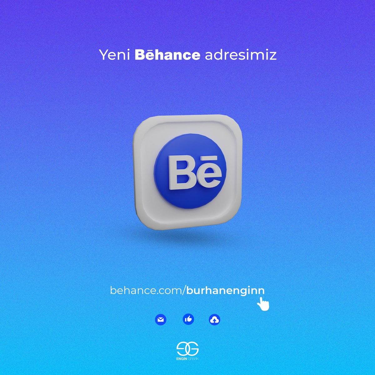 Yeni Behance hesabımızla sizlerleyiz. Portföye ulaşmak için: behance.com/burhanenginn 💙

#behance #porfolyo #grafiktasarım #engingrafik