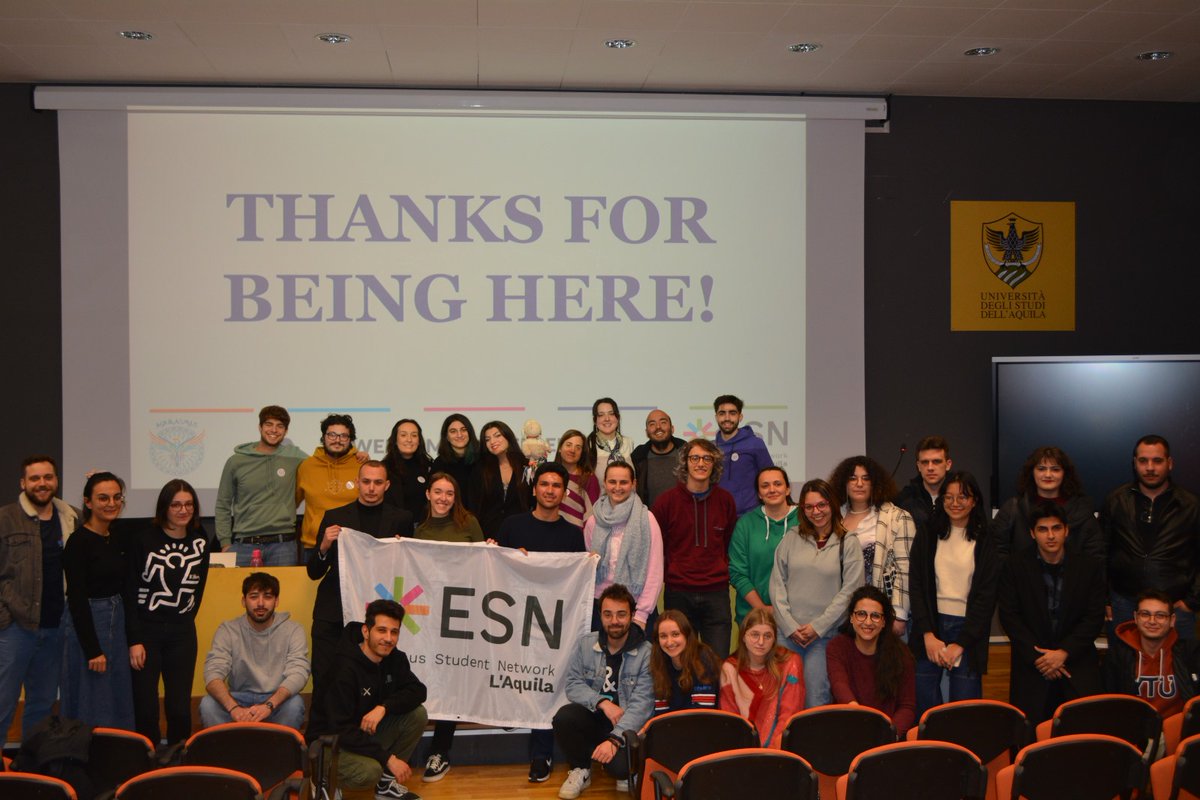 𝗕𝗲𝗻𝘃𝗲𝗻𝘂𝘁𝗲 𝗲 𝗯𝗲𝗻𝘃𝗲𝗻𝘂𝘁𝗶 𝗮𝗹𝗹'𝗔𝗾𝘂𝗶𝗹𝗮! Welcome Conference #Erasmus a #UnivAQ Video 📷 youtu.be/fgYkJkBi_J8?si… @AquilasmusEsn