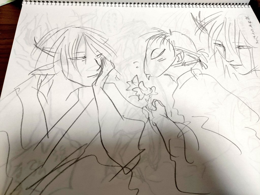 昨日描いたやつ 