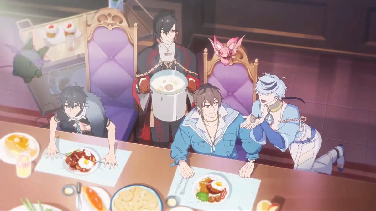 catkinsverina's tweet photo. Let's not forget his soft and fond smile when he sees Blade showing the little darling statue to Eiden ❤️❤️❤️Love how domestic the part in the mansion feels with them ❤️❤️ https://t.co/bpVsmcWjhw