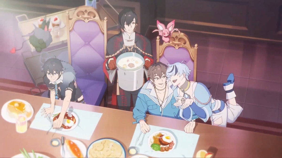catkinsverina's tweet photo. Let's not forget his soft and fond smile when he sees Blade showing the little darling statue to Eiden ❤️❤️❤️Love how domestic the part in the mansion feels with them ❤️❤️ https://t.co/bpVsmcWjhw