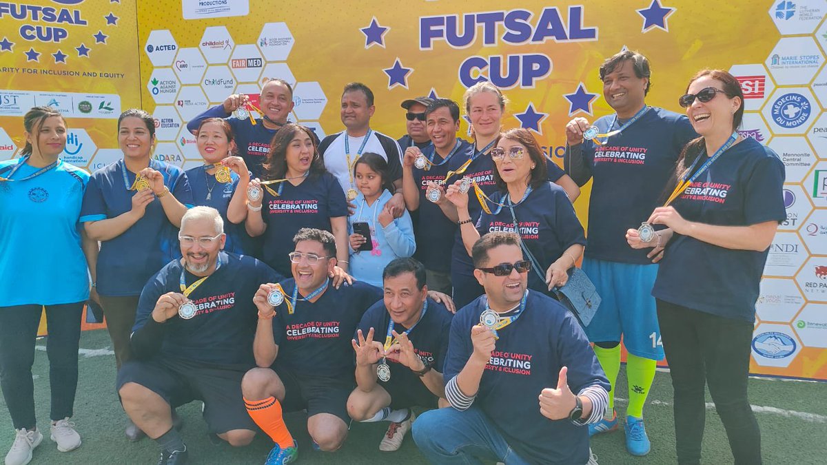 sudarshann1's tweet photo. Both my daughter and I took active part in the friendly and competitive matches at AIN Futsal March today. I am cooling the foot pain with ice but my mind is contended after meeting present and past colleagues, old and new friends after a long time. 
Long live this AIN tradition! https://t.co/d1e3lQ2nvN