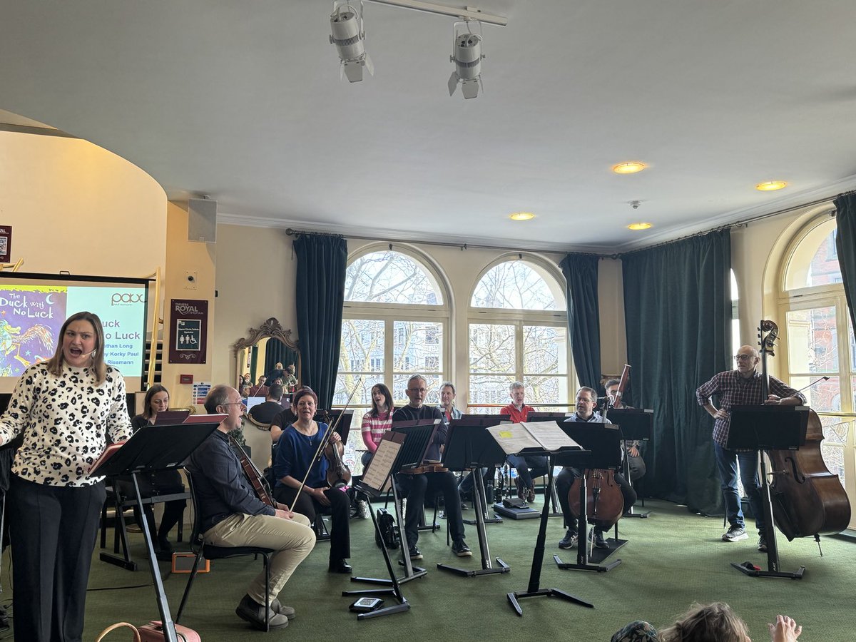 And we’re off!! Little listeners with ⁦@Opera_North⁩ and ⁦@RoyalNottingham⁩