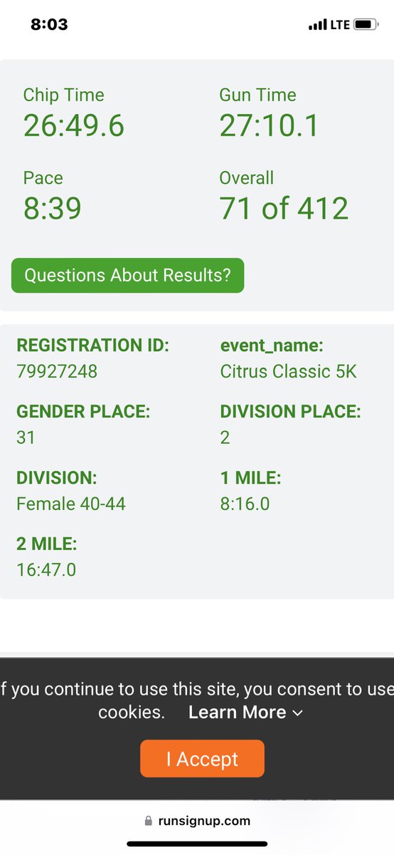 Kelly__Harpin's tweet image. Citrus Classice 🍊5k today &amp;amp; 2nd place 🥈in my age group with a PR 🏃‍♀️ &amp;amp; bestie took 🥉@charitygruwell7 #runsquad #SaturdayVibes
