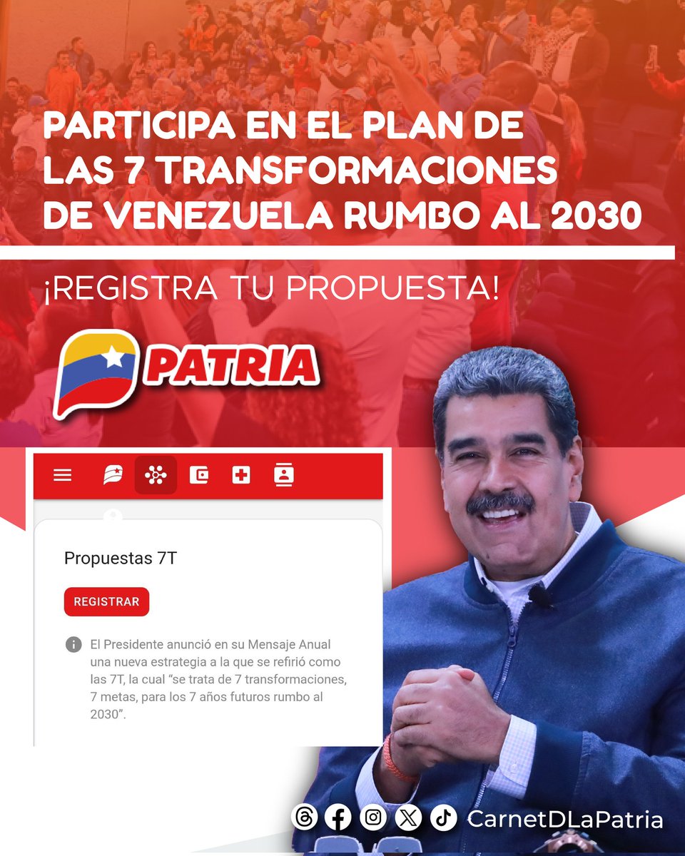 Carnet de la patria tweet media