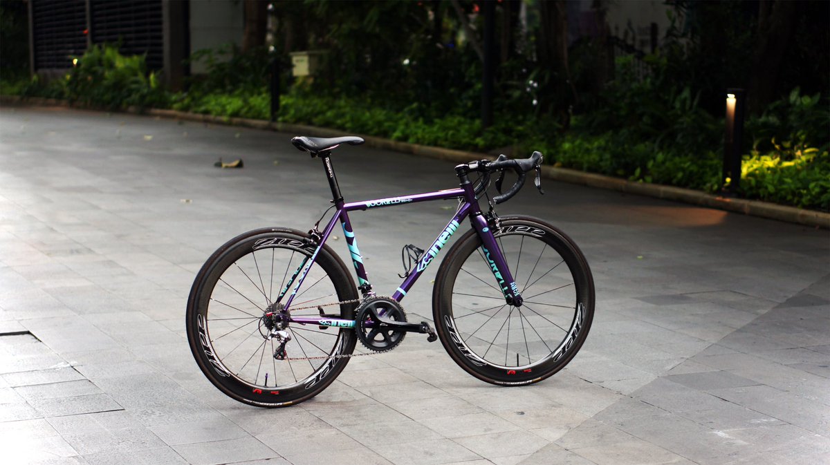 bukan_babang's tweet photo. WTS santai Cinelli Vigorelli Road sz 48. Frameset / fullbike boleh #fnfjb https://t.co/Qj3iFGyUbn