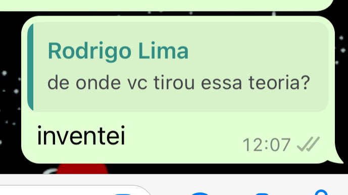 explicando coisas pra minha amiga como se tivesse lido numa pesquisa científica