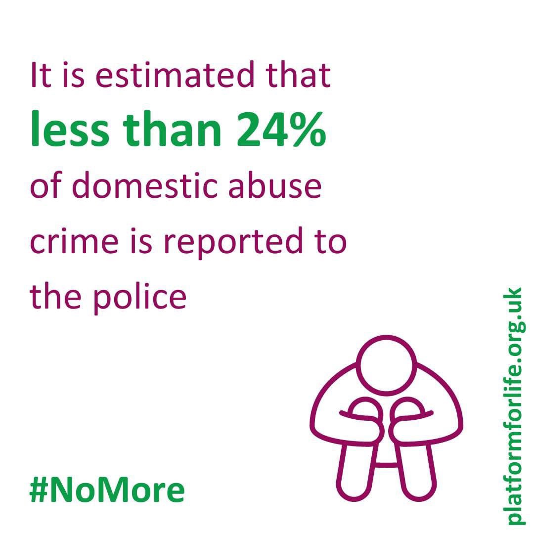 We say #NoMore 🟢 It is estimated that less than 24% of domestic abuse crime is reported to the police. 🤝 We will always listen. We will always believe you. 👉 National Domestic Abuse Helpline: 0808 2000 247 #ChestersMentalHealthCharity #ChangingLivesForGood