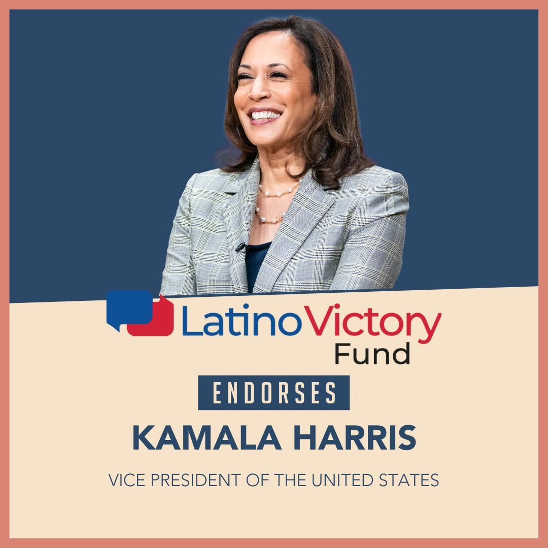 The Biden-Harris Admin has shown their commitment to our community. From protecting reproductive rights to dropping Latino unemployment to the lowest on record, we must re-elect them. As President of Latino Victory, I am proud to support this Administration! #TogetherWeRise