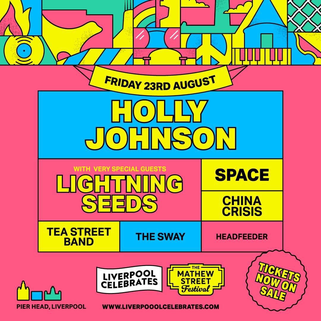 Buzzing to be able to announce this!

We’re playing the Matthew Street Festival presented by <a href="/lpoolcelebrates/">liverpoolcelebrates</a> , right on the Liverpool waterfront!

⏳ Friday 23rd August

📍Liverpool Pier Head

🎫 Tickets on sale now via <a href="/skiddle/">Skiddle</a> 

📸 @lukedoesvisuals (Instagram)